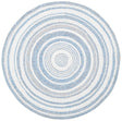 Safavieh Cape Cod 3'-0" x 3'-0" Rug in Blue / Ivory