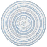 Safavieh Cape Cod 3'-0" x 3'-0" Rug in Blue / Ivory