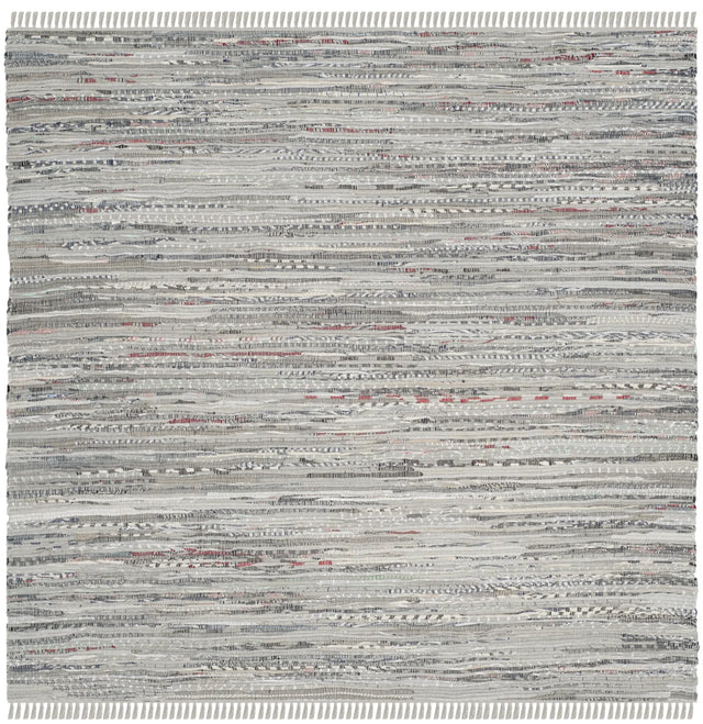 Safavieh Rag Rug 5'-0" x 5'-0" Rug in Grey