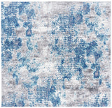 Safavieh Aston 6'-7" x 6'-7" Rug in Navy / Grey