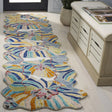 Safavieh Jardin 2'-3" x 8'-0" Rug in Ivory / Blue