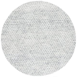 Safavieh Abstract 6'-0" x 6'-0" Rug in Grey / Ivory