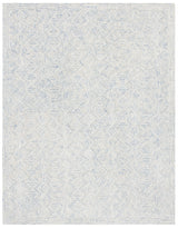 Safavieh Micro-Loop 10'-0" x 14'-0" Rug in Blue / Ivory
