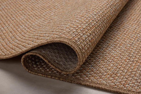 Loloi Merrick Mer-02 Natural/Sunrise Rug - pile height