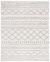 Safavieh Arizona Shag 10'-0" x 14'-0" Rug in Ivory / Grey