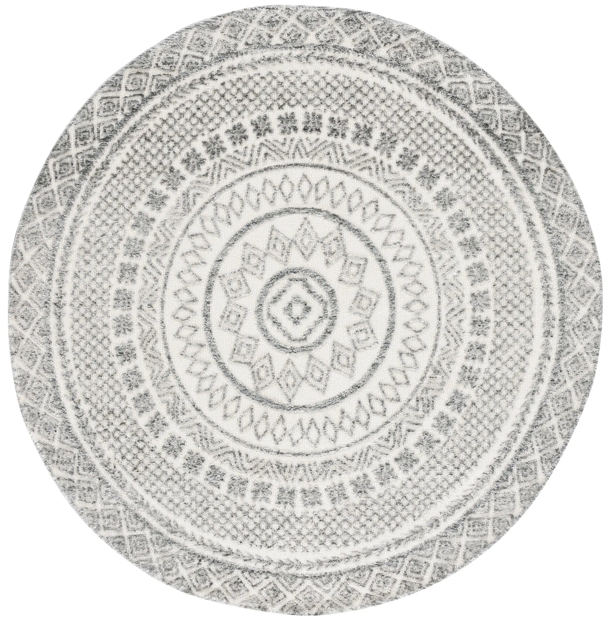 Safavieh Audrey 6'-0" x 6'-0" Rug in Ivory / Grey