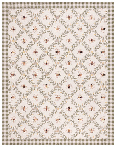 Safavieh Chelsea 10'-0" x 14'-0" Rug in Ivory / Green