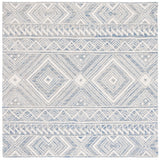 Safavieh Metro 6'-0" x 6'-0" Rug in Blue / Ivory
