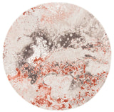 Safavieh Meadow 500 5'-0" x 5'-0" Rug in Beige / Pink