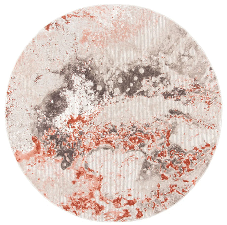 Safavieh Meadow 500 5'-0" x 5'-0" Rug in Beige / Pink