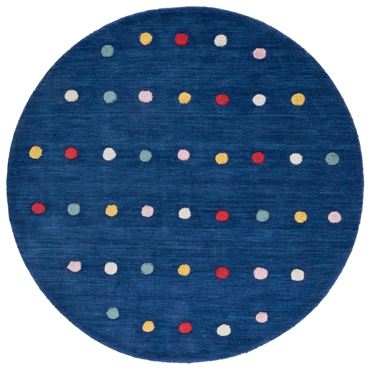 Safavieh Safavieh Kids 5'-0" x 5'-0" Rug in Navy