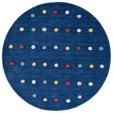 Safavieh Safavieh Kids 5'-0" x 5'-0" Rug in Navy
