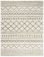 Safavieh Arizona Shag 10'-0" x 14'-0" Rug in Ivory / Green