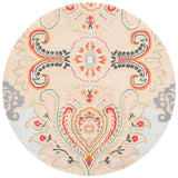Safavieh Bella 5'-0" x 5'-0" Rug in Beige / Blue