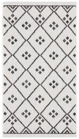Safavieh Courtyard 2'-0" x 3'-7" Rug in Ivory / Black