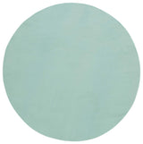 Safavieh Faux Rabbit Fur 6'-0" x 6'-0" Rug in Sage