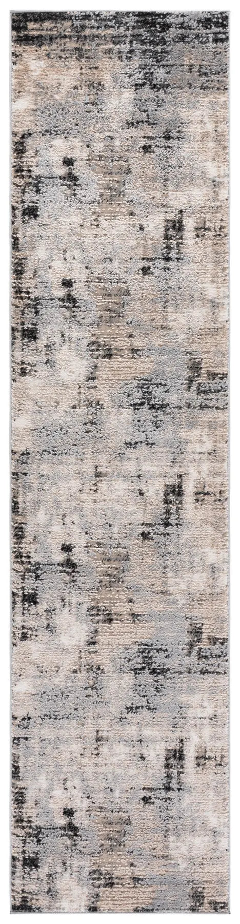 Safavieh Sable 2'-2" x 9'-0" Rug in Ivory / Grey Black