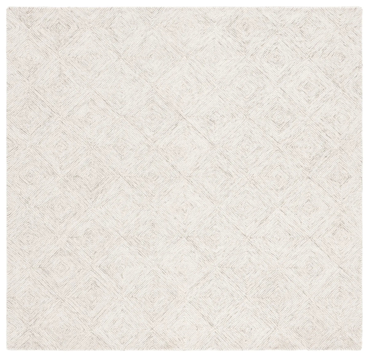 Safavieh Abstract 6'-0" x 6'-0" Rug in Grey / Ivory