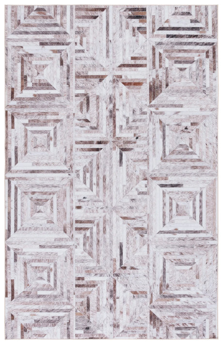 Safavieh Faux Hide 4'-0" x 6'-0" Rug in Beige / Brown