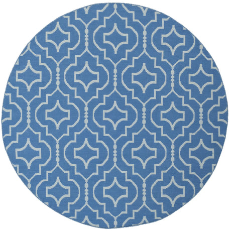 Safavieh Montauk 6'-0" x 6'-0" Rug in Blue / Ivory