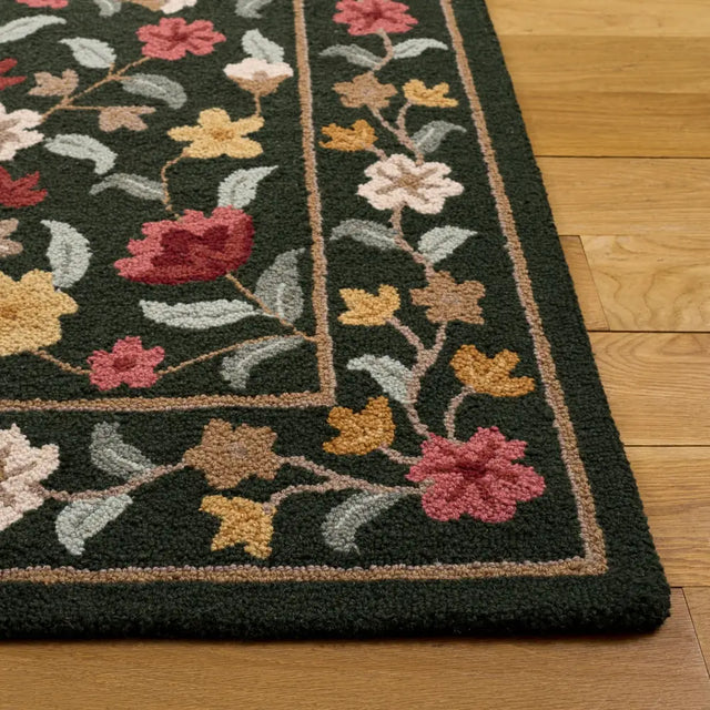 Safavieh Chelsea 5'-0" x 8'-0" Rug in Green / Red