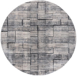 Safavieh Whisper 6'-7" x 6'-7" Rug in Grey / Light Beige