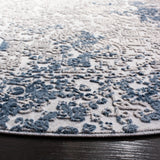 Safavieh Invista 6'-7" x 6'-7" Rug in Grey / Ivory