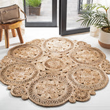 Safavieh Natural Fiber 3'-0" x 3'-0" Rug in Natural