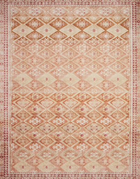Loloi Layla Lay-16 Natural/Spice Rugs - main flat