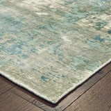 Oriental Weavers Sphinx Formations 70005 Blue / Grey Rugs - corner detail