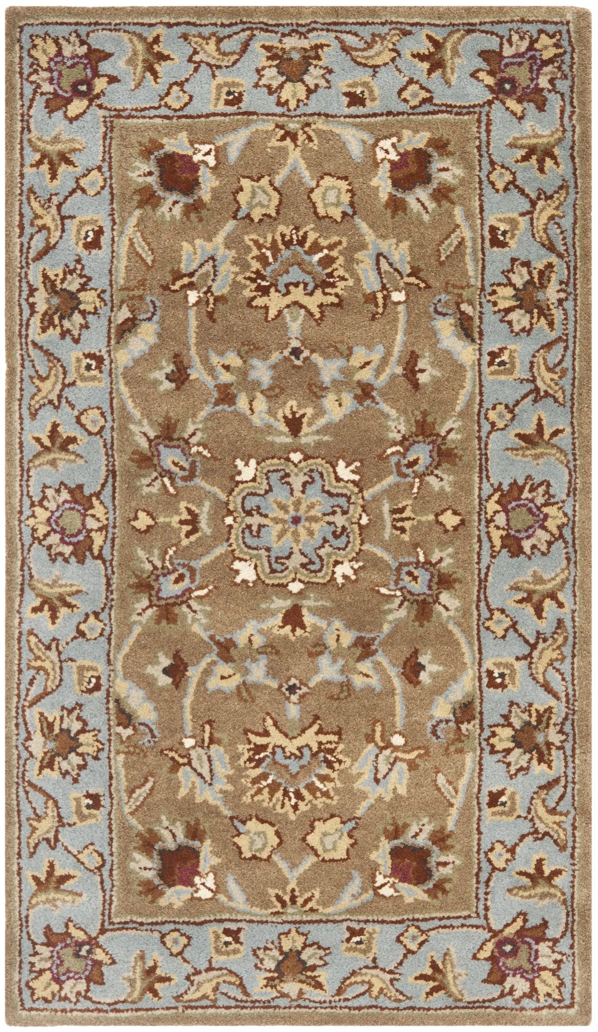 Safavieh Heritage 2'-3" x 4'-0" Rug in Beige / Blue