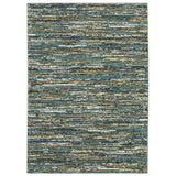 Oriental Weavers Sphinx Reed Re01G Blue/ Multi Rug - main flat