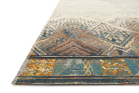 Loloi Mika Mik-02 Ivory / Mediterranean Rugs - rug corner