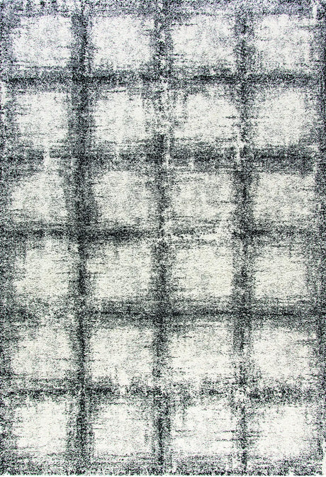 Dynamic Rugs Mehari 23095 Black / White Rugs - Rectangular