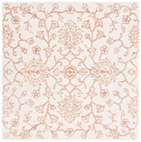 Safavieh Jardin 6'-0" x 6'-0" Rug in Ivory / Rust