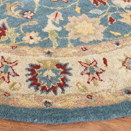 Safavieh Antiquity 6'-0" x 6'-0" Rug in Blue / Beige