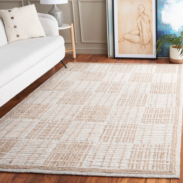 Safavieh Abstract 5'-0" x 8'-0" Rug in Sage / Taupe