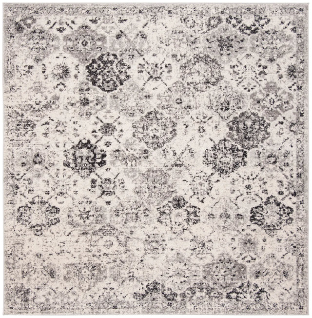 Safavieh Madison 6'-7" x 6'-7" Rug in Silver / Grey