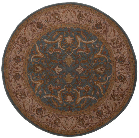 Safavieh Heritage 6'-0" x 6'-0" Rug in Blue / Beige