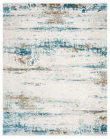Safavieh Eclipse 200 8'-0" x 10'-0" Rug in Beige / Blue