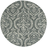 Safavieh Blossom 6'-0" x 6'-0" Rug in Blue / Sage