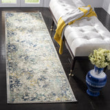 Safavieh Madison 2'-3" x 8'-0" Rug in Ivory / Blue