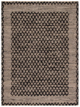 Safavieh Natural Fiber 4'-0" x 6'-0" Rug in Black / Natural