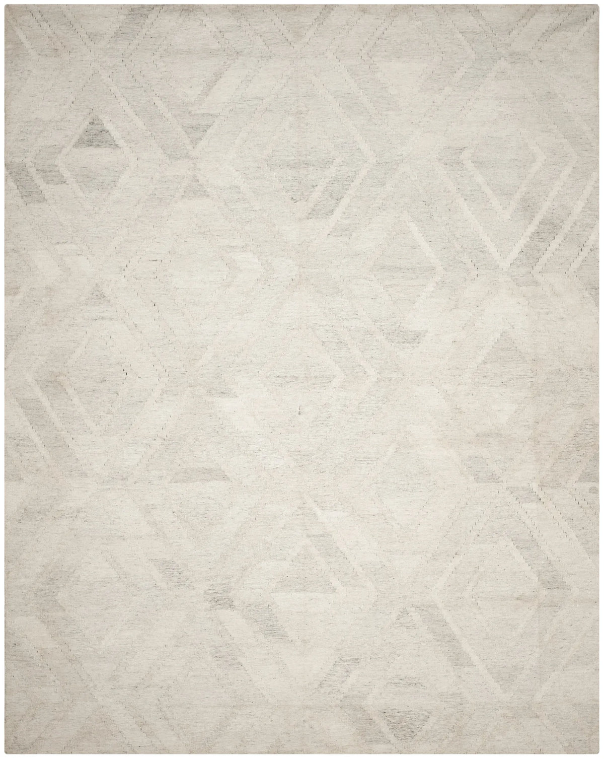 Safavieh Kilim 8'-0" x 10'-0" Rug in Light Grey / Ivory