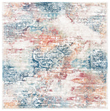 Safavieh Skyler 6'-7" x 6'-7" Rug in Beige / Burgundy