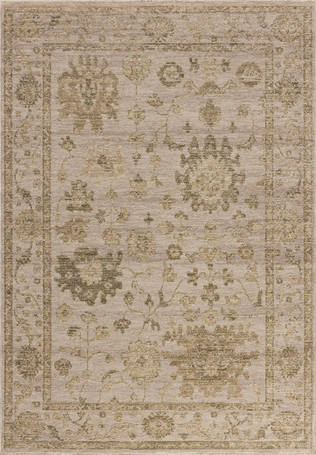 Loloi Willa WIA-09 Dove / Forest Power Loomed Rug - main flat