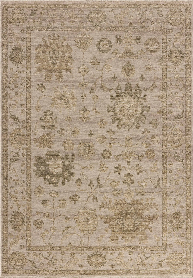 Loloi Willa WIA-09 Dove / Forest Power Loomed Rug - main flat