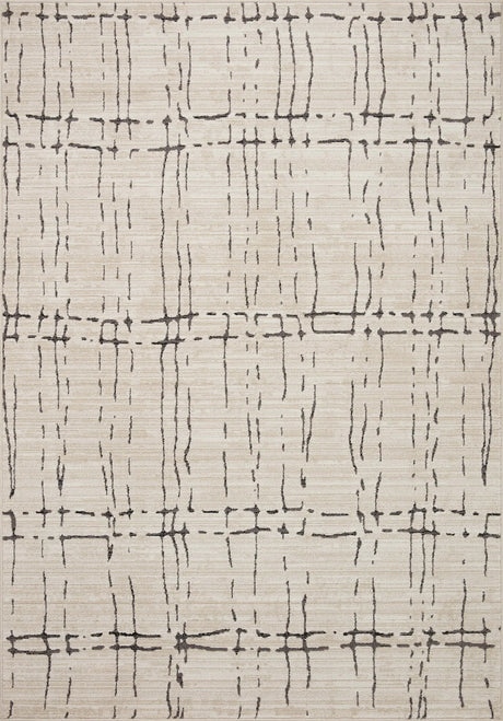 Loloi Darby Dar-06 Sand/Dk. Grey Rug - main flat
