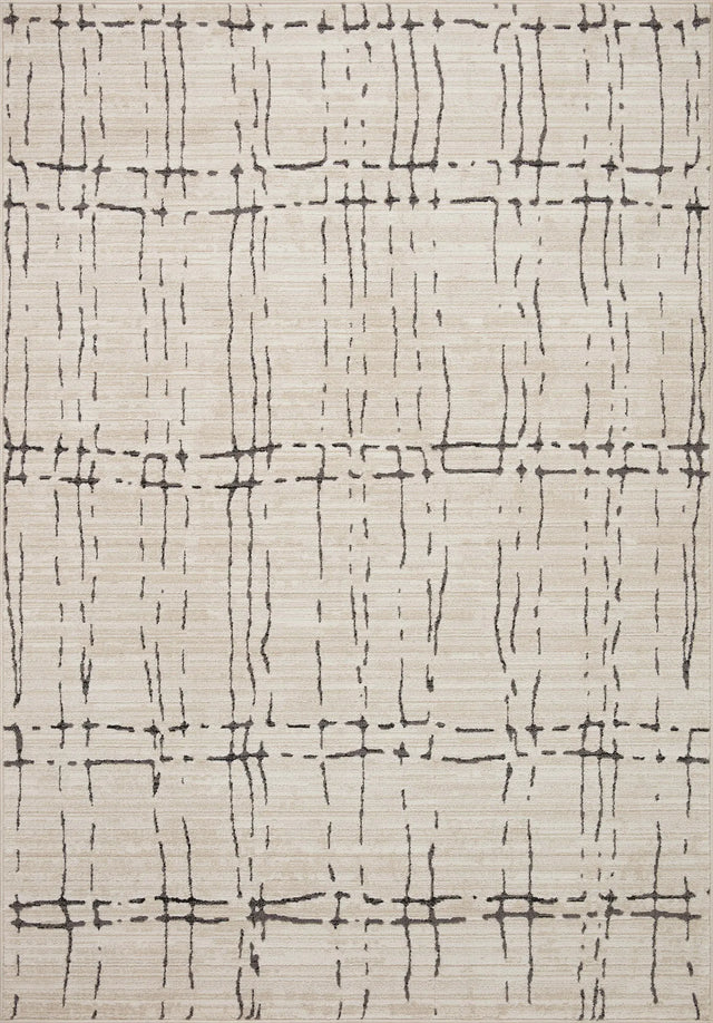 Loloi Darby Dar-06 Sand/Dk. Grey Rug - main flat