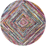 Safavieh Nantucket 4'-0" x 4'-0" Rug in Multi